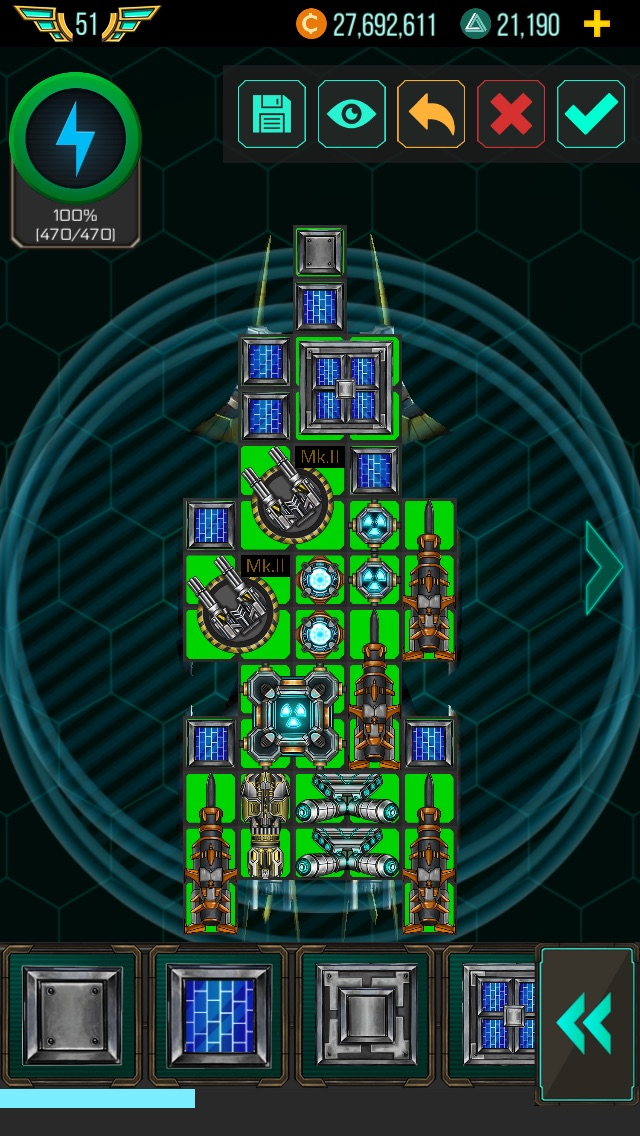 Arrow + support - Space Arena Build and Fight