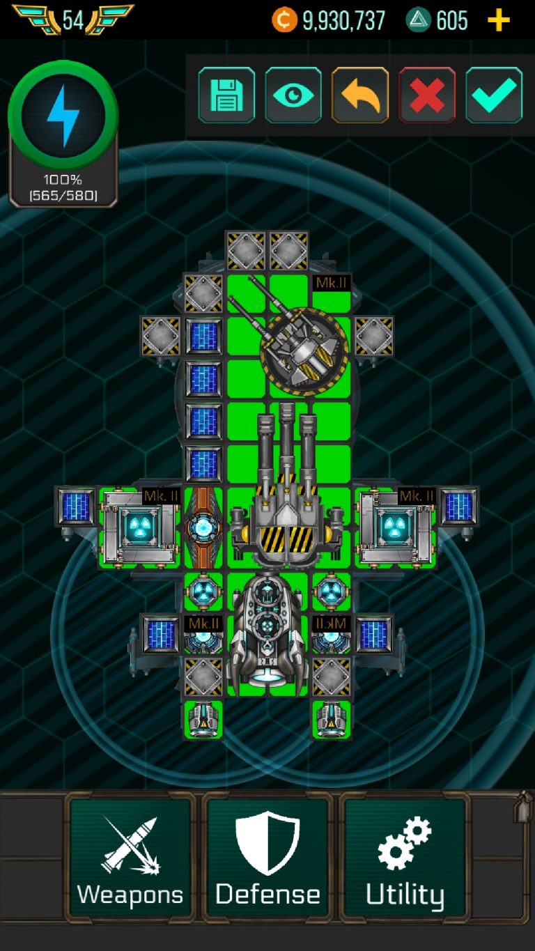 PSS Sparrow Mk.II - Space Arena Build and Fight